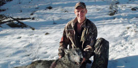 middlefork lodge outfitters wold hunt left